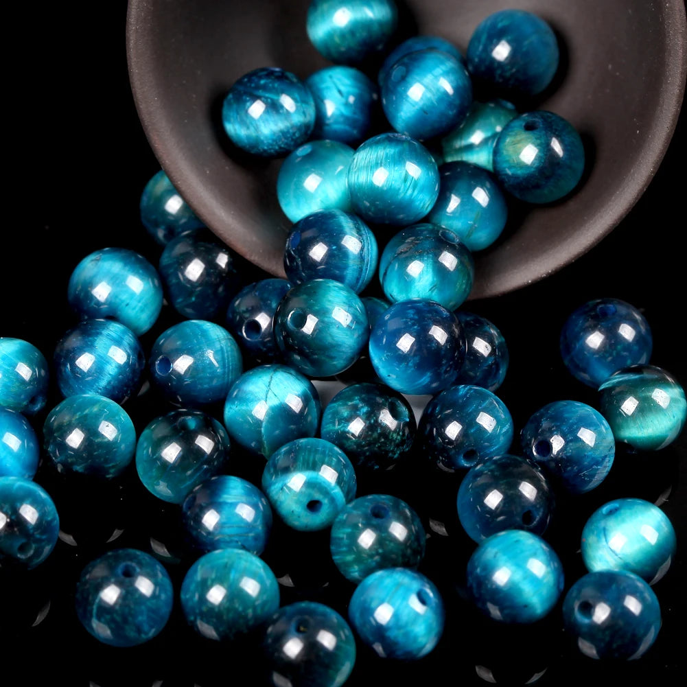 Natural Stone Beads – Tiger Eye, Amazonite, Lava, Turquoise & More for DIY Jewelry