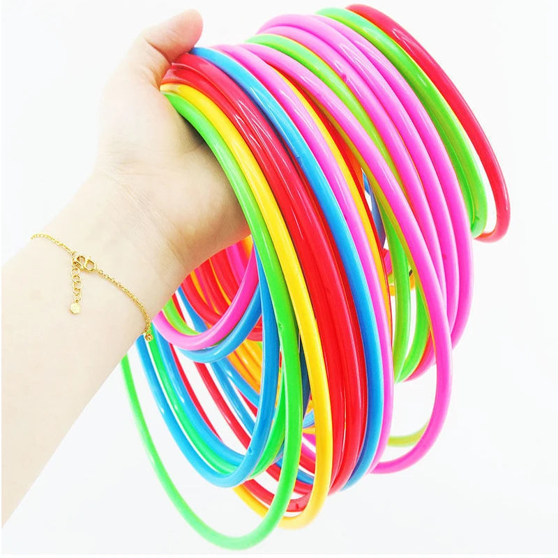 5PCS ሪንግ ቶስ ጨዋታ - ለልጆች፣ ለፓርቲዎች እና ለቤተሰብ እንቅስቃሴዎች አስደሳች የውጪ መጫወቻ