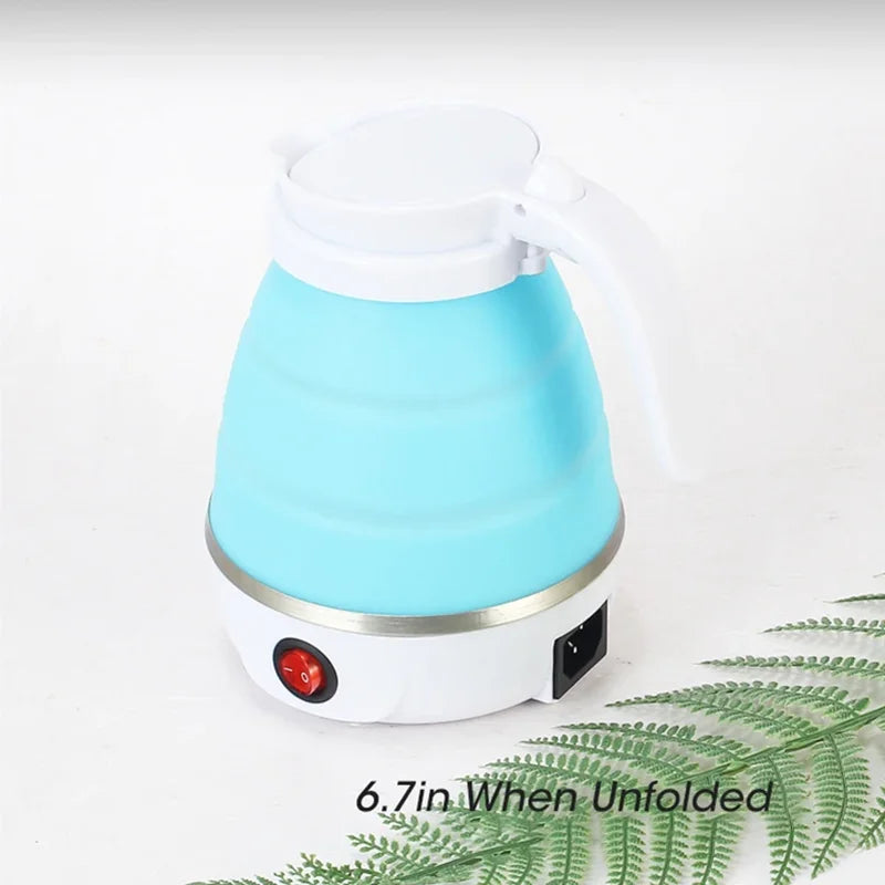 0.6L አነስተኛ ማጠፊያ የኤሌክትሪክ ማንቆርቆሪያ - 600 ዋ ተንቀሳቃሽ የውሃ ማሞቂያ ለጉዞ እና ለቤት አገልግሎት