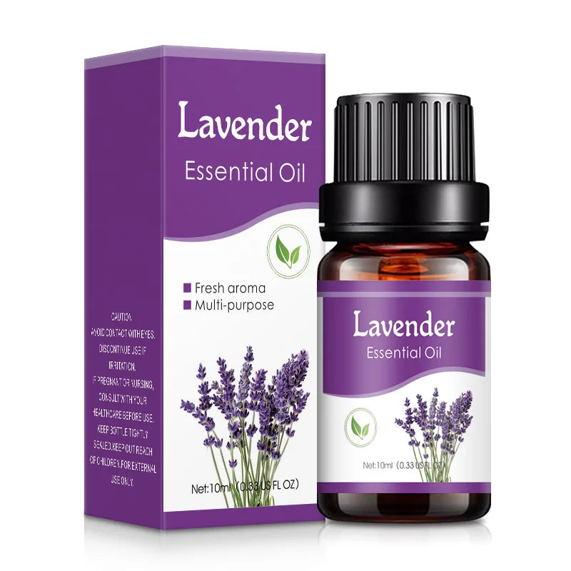 18 Essential Oil Scents – 10ml Water-Soluble Fragrances for Aroma Diffuser & Humidifier