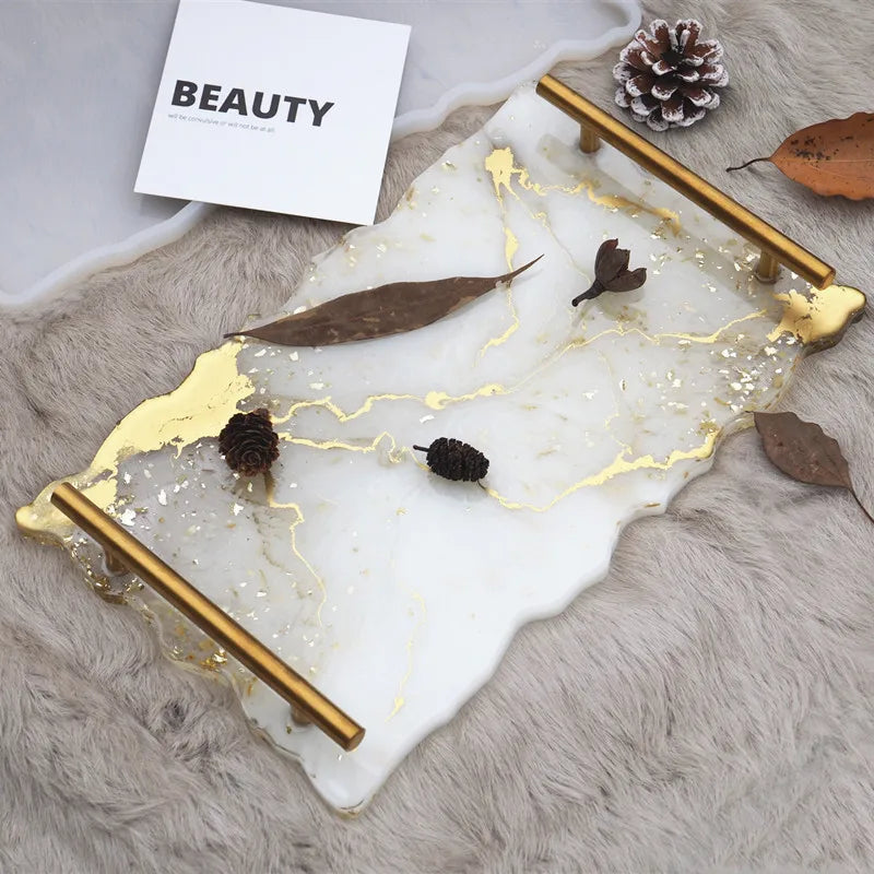 የሲሊኮን ትሬይ ሻጋታ ለ DIY ሙጫ - ብጁ የባህር ዳርቻዎችን ፣ ሳህኖችን እና የጌጣጌጥ ትሪዎችን ይፍጠሩ