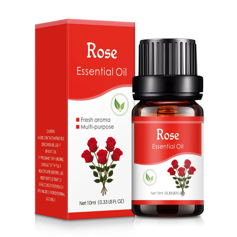 18 Essential Oil Scents – 10ml Water-Soluble Fragrances for Aroma Diffuser & Humidifier