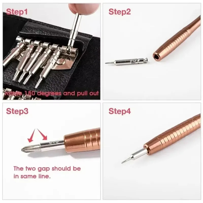25-in-1 Precision Screwdriver Set – Ideal for Mobile Phone, Laptop, and Electronics Repair