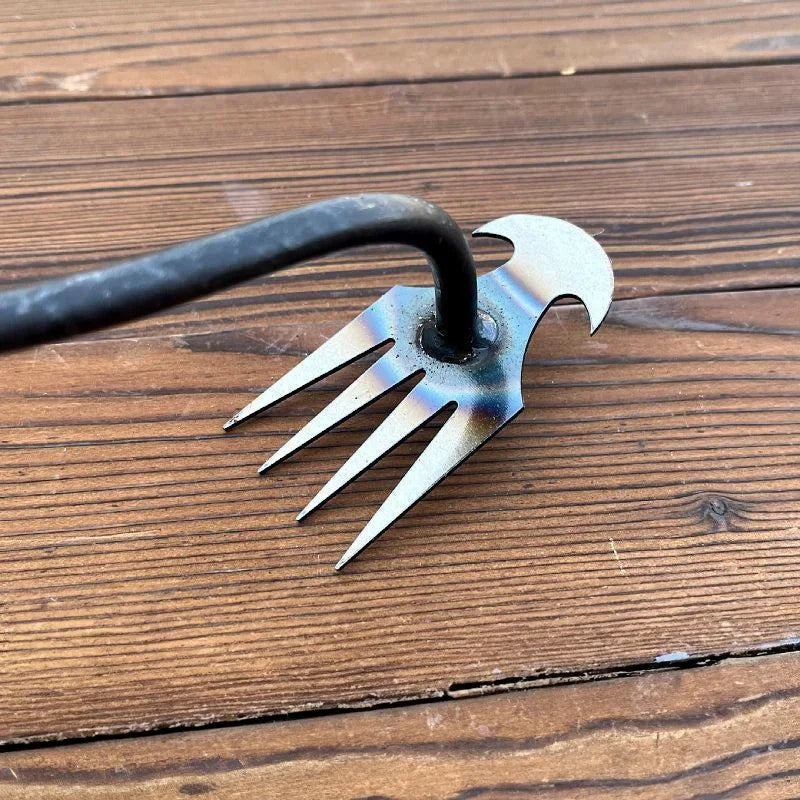 የማንጋኒዝ ስቲል አረም ማጨሻ - የአትክልት መሳሪያ ለመንቀል እና አፈርን ለማራገፍ