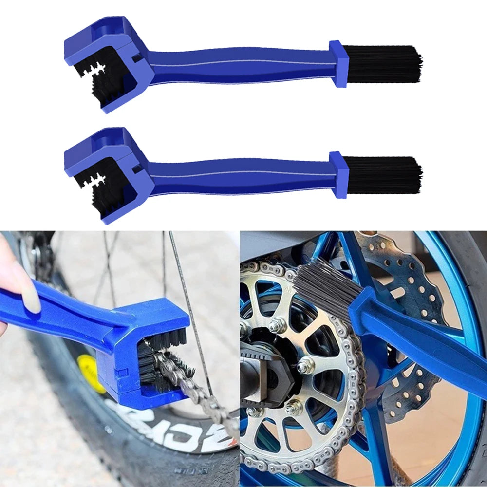Portable Bicycle Chain Cleaner – Brush for MTB & Road Bike Maintenance