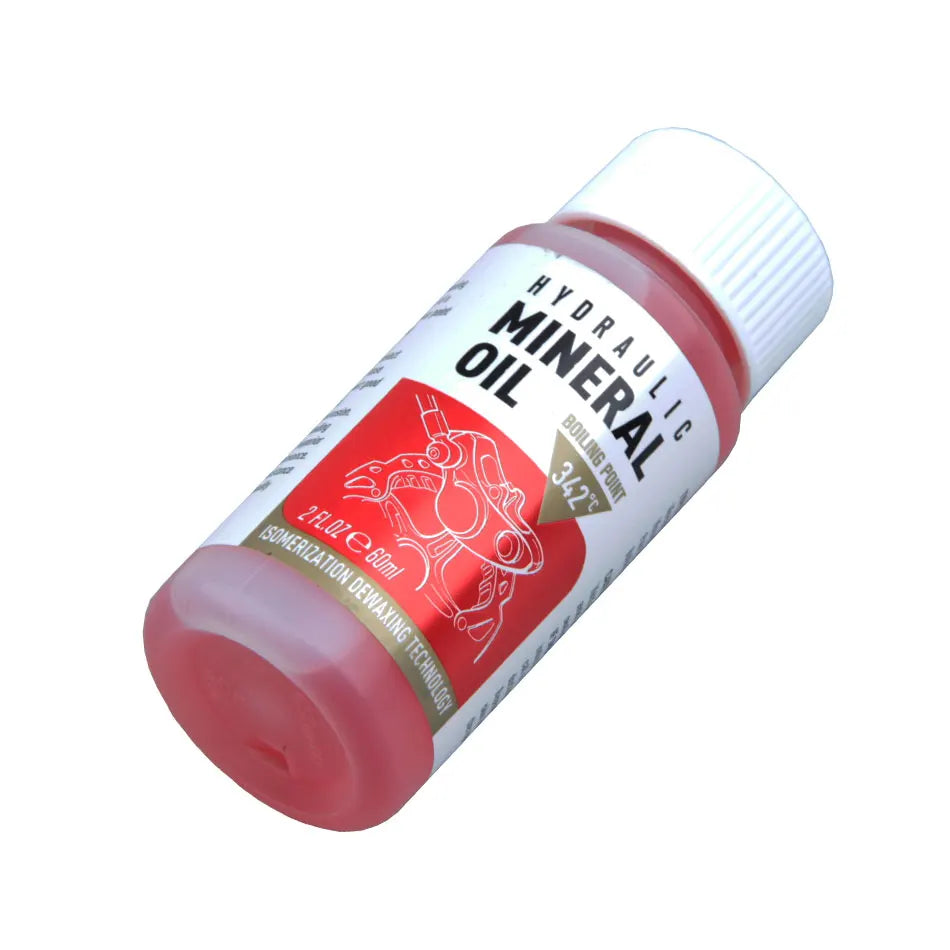 Original Mineral Oil Brake Fluid for Hydraulic Disc Brakes – Compatible with Mountain & Electric Bikes