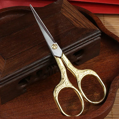 Colorful Stainless Steel Sewing Shears - For Fabric, Thread & Embroidery