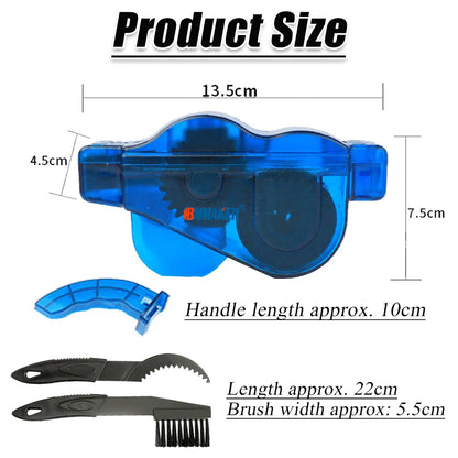 Bicycle Chain Cleaner Set – 3D Brush & Wash Tool for MTB & Road Bikes