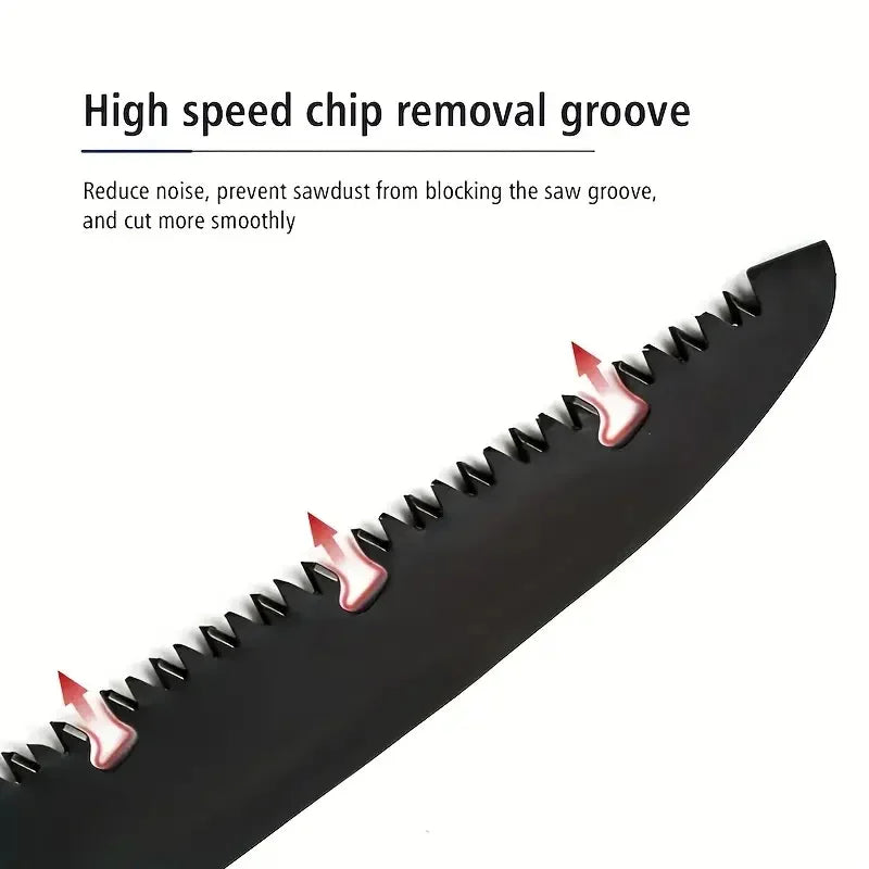 Portable Folding Hand Saw - Ideal for Logging, Woodworking, and Camping