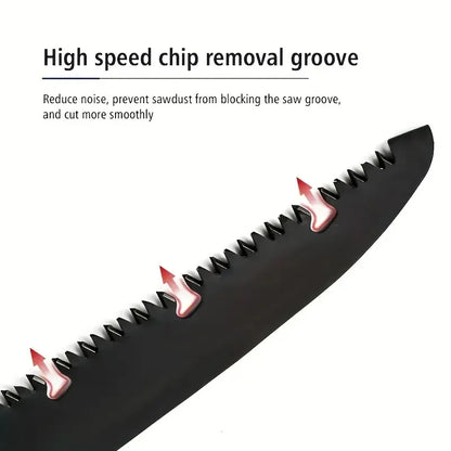 Portable Folding Hand Saw - Ideal for Logging, Woodworking, and Camping