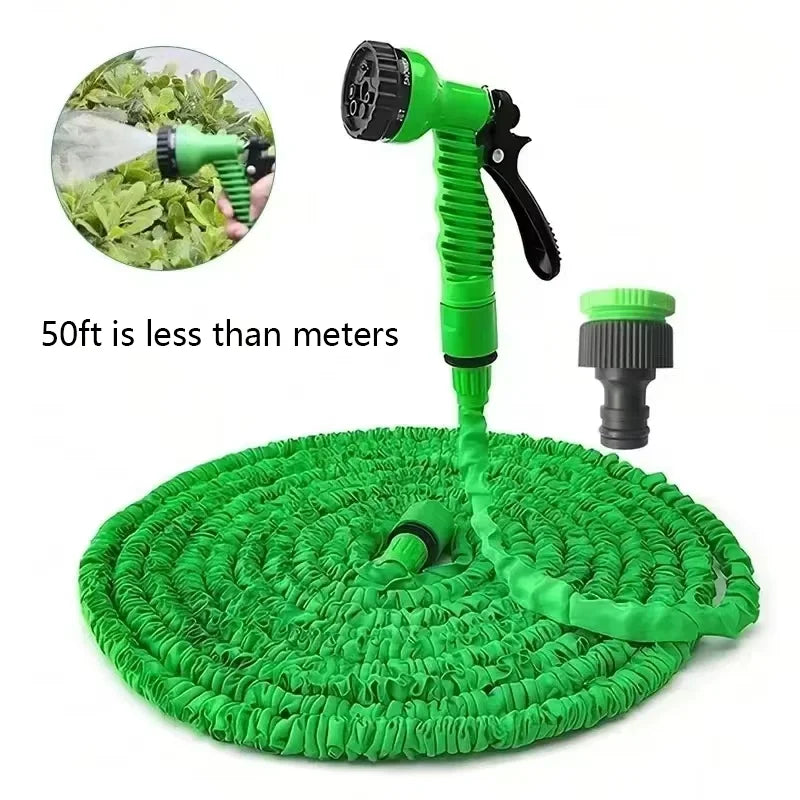 Expandable Magic Hose – High-Pressure Watering Hose with 7 Spraying Functions