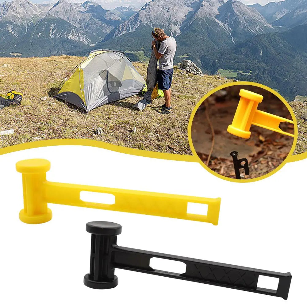 Portable Camping Hammer - Ideal for Tent Stakes & Ground Nails
