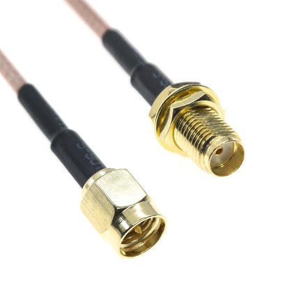 RG316/RG174 SMA Male to Female RF Coaxial Extension Cable – RP-SMA Connector