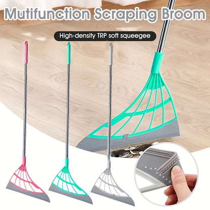 Silicone Scraper Broom – Magic Wiper for Glass, Floors, and Bathroom Cleaning