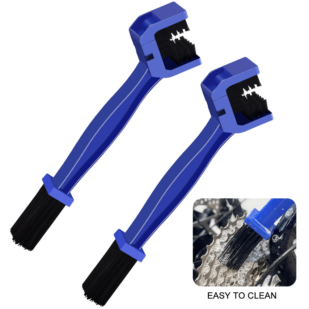 Portable Bicycle Chain Cleaner – Brush for MTB & Road Bike Maintenance