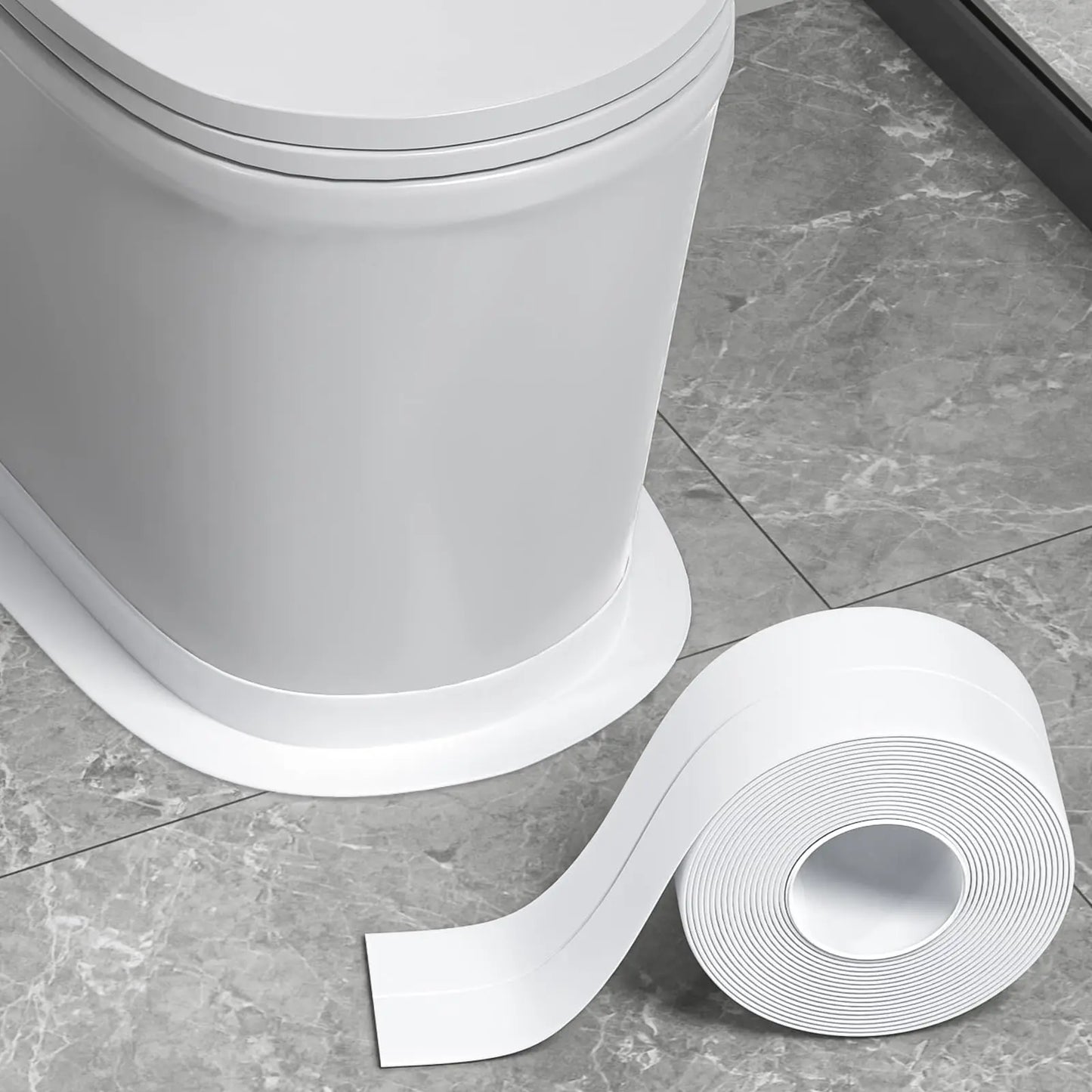 Waterproof Self-Adhesive Caulk Tape – Ideal for Sealing Bathtubs, Toilets, and Kitchen Surfaces