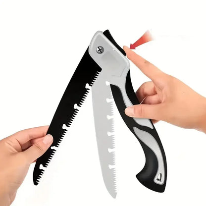 Portable Folding Hand Saw - Ideal for Logging, Woodworking, and Camping