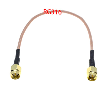RG316/RG174 SMA Male to Female RF Coaxial Extension Cable – RP-SMA Connector