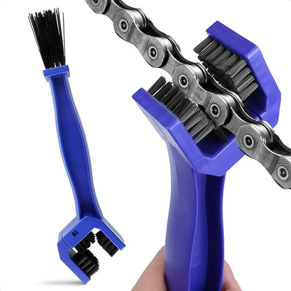 Portable Bicycle Chain Cleaner – Brush for MTB & Road Bike Maintenance