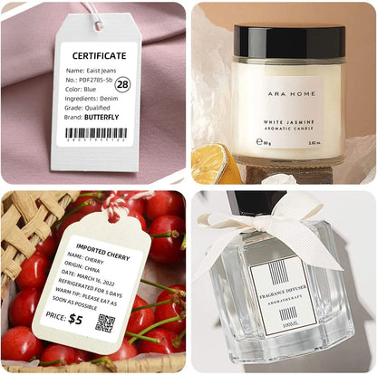 NiiMBOT B21 B3S B1 ክብ መለያ ማተሚያ ተለጣፊ በራስ የሚለጠፍ የሙቀት ውሃ መከላከያ ዲጂታል ቁጥር ኬክ ማኅተም የሚለጠፍ ወረቀት