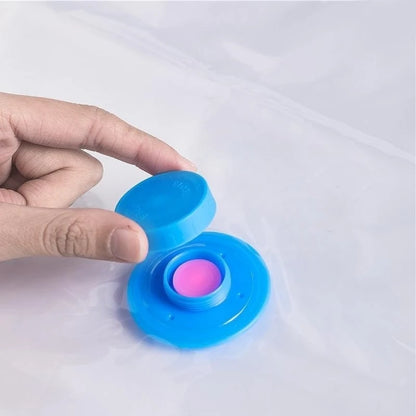 שקית אחסון ואקום לשימוש חוזר עם משאבה - תיק דחיסה לבגדים ולנסיעות