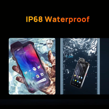 UNIWA W888 Rugged Smartphone – ፍንዳታ ማረጋገጫ፣ IP68 ውሃ የማይገባ፣ አንድሮይድ 11፣ 6.3 ኢንች ኤችዲ ስክሪን፣ 5000mAh ባትሪ