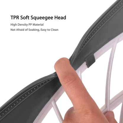 Silicone Scraper Broom – Magic Wiper for Glass, Floors, and Bathroom Cleaning