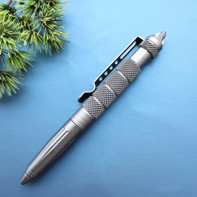 Multipurpose Tactical Pen – Self-Defense Tool & Glass Breaker with Ballpoint Writing