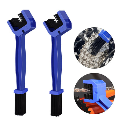 Portable Bicycle Chain Cleaner – Brush for MTB & Road Bike Maintenance