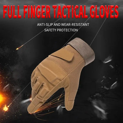 Outdoor Fingerless Protective Gloves – Ideal for Sports, Hunting, and Fitness