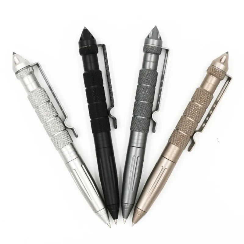 Multipurpose Tactical Pen – Self-Defense Tool & Glass Breaker with Ballpoint Writing