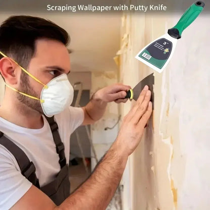 Heavy Duty Stainless Steel Putty Knife – Ideal for Construction & Decoration